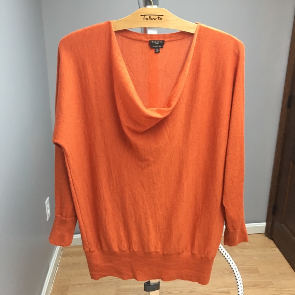 Talbots long Marino wool sweater